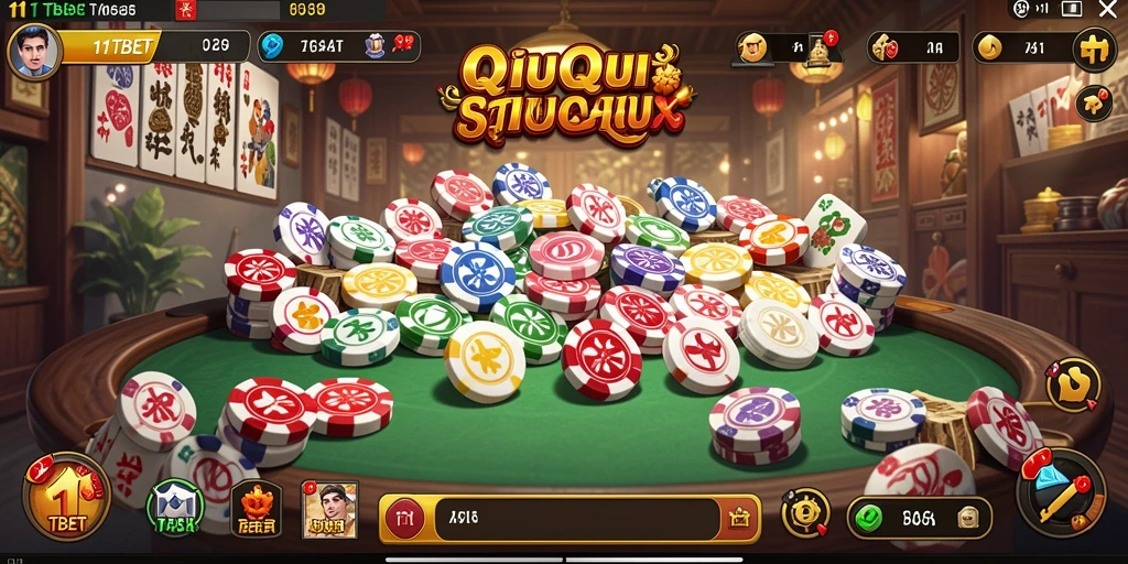 Screenshot gameplay QiuQiu di 11TBET yang menampilkan aksi seru.