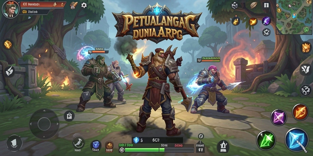 Tampilan gameplay 6CF dengan aksi bertarung yang mendebarkan.