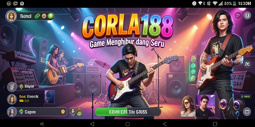 Tampilan gameplay CORLA188 yang menarik dan interaktif.