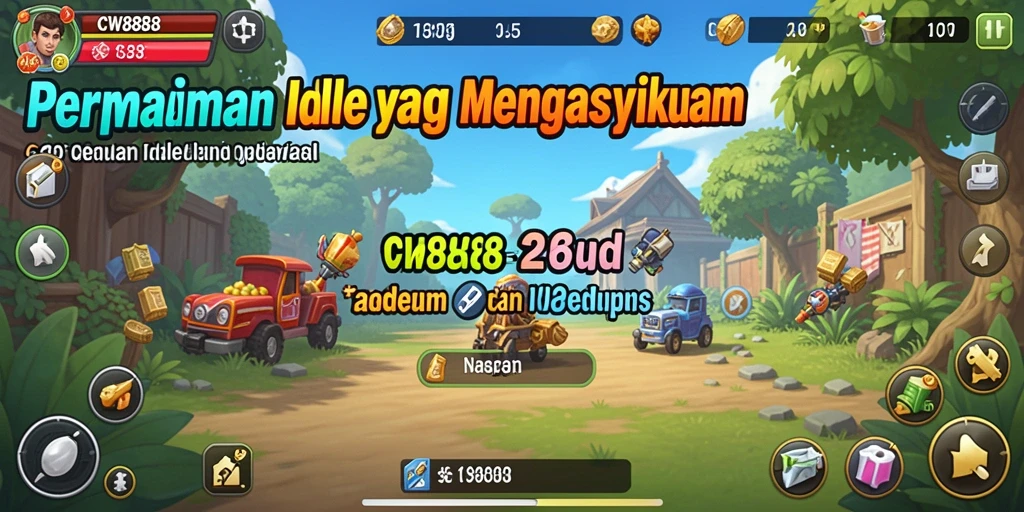 Gameplay CW8888 yang mengasyikkan dan menarik.