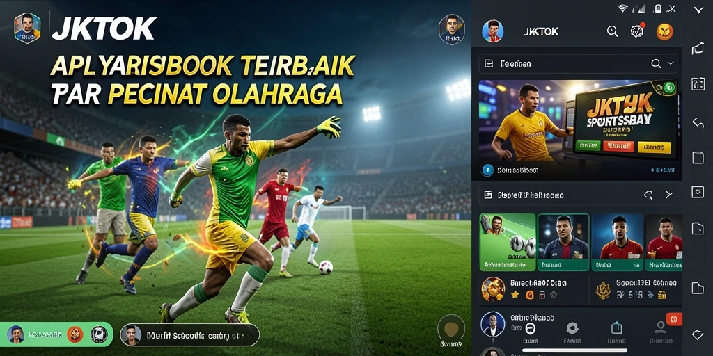 Tampilan antarmuka JKTOK yang menarik dan mudah digunakan.