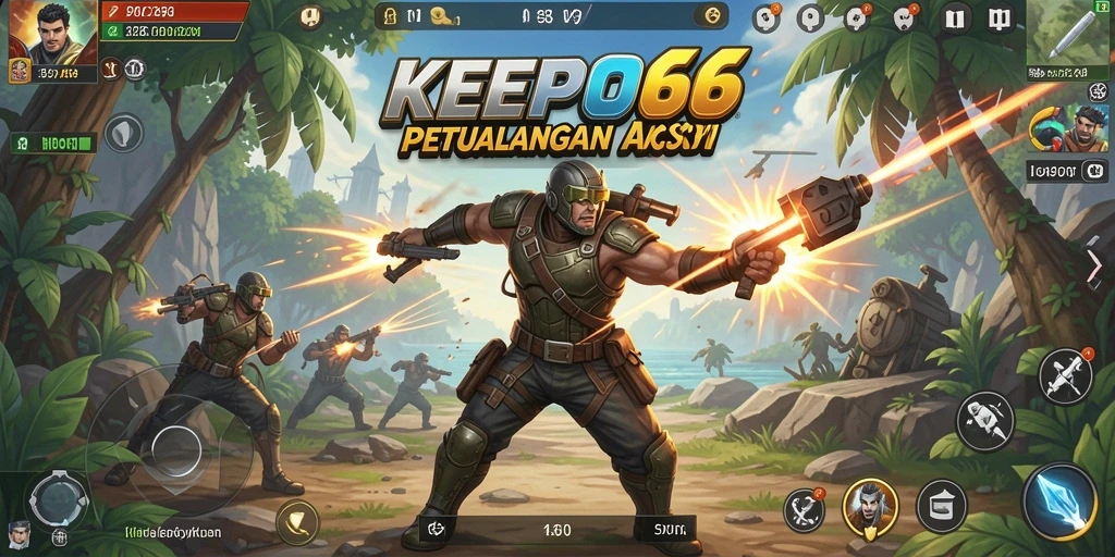 Screenshot gameplay KEPO66 menunjukkan aksi seru dan dinamis.