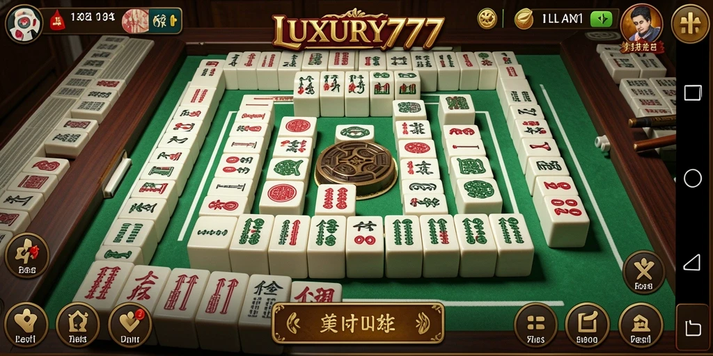 Gameplay Mahjong yang seru dan penuh tantangan.