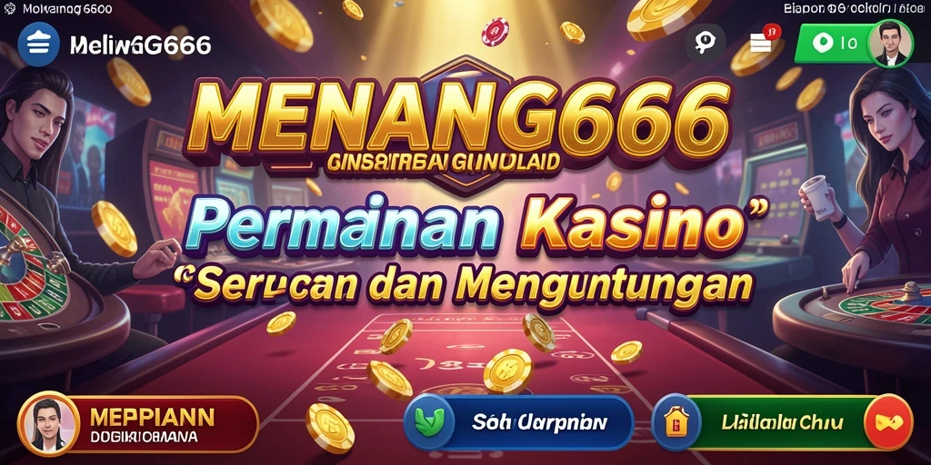 Tampilan screenshot MENANG666 yang menggambarkan gameplay Kasino terbaik.