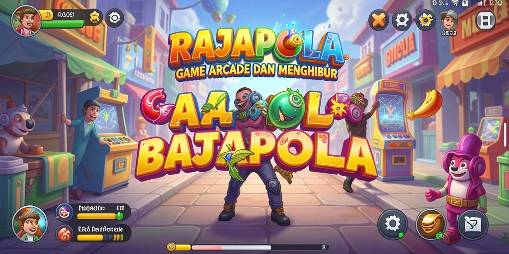 Tampilan menarik dari gameplay RAJAPOLA yang menghibur.