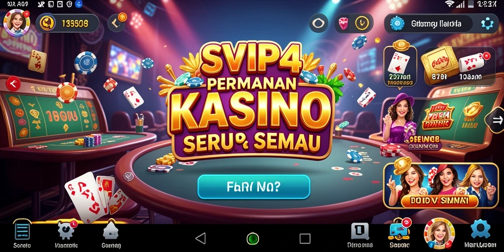 Tampilan permainan Kasino yang menarik di SVIP4